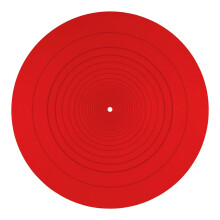 Turntable Platter Mat, 12 Inch Diameter Silicone Turntable Mat Anti-Static Anti-Slip Turntable Pad Record Player Mat LP Slipmat for Vinyl Record Mat