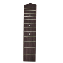 Nagoyuki 21 Inch Ukulele Fingerboard 12 Wire Frets Fretboard Ukulele DIY Parts Replacement