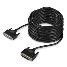 beamz ILDA Laser Cable 20m - Signal Transfer for Laser Light Systems, Durable Construction, Reliable Connection, Flexible 20-Metre Length for Laser S