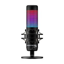 HyperX QuadCast S – RGB USB Condenser Microphone for PC, PS4 and Mac, Anti-Vibration Shock Mount, Pop Filter, Gaming, Streaming, Podcasts, Twitch, Y