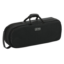 GEWA Trumpet Case for 1 Trumpet (Piston or Rotary Valve), Nylon Fabric, Fibreglass Core, incl. Backpack Straps, Individually Adjustable Interior, Acc