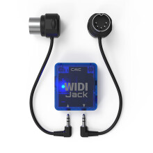 CME WIDI Jack + DIN-5 Cable Pack - Premium Bluetooth MIDI Adapter for all 5-pin DIN hardware - Ultra low 3ms Latency