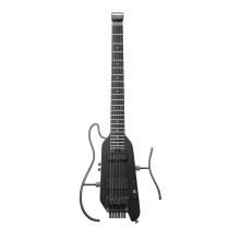 Donner HUSH X PRO Electric Guitar Kit - Smart Travel Guitar with Dozens of Preset Combinations, 7 Tone Sim Options, Black