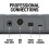 RockJam 25-Key Rechargeable USB MIDI Keyboard Controller – Mini Piano Keyboard with Velocity-Sensitive Pads, Synth Controller, Bluetooth/Wired MIDI, 6
