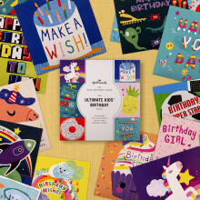 Hallmark Kids Birthday Cards - Multipack of 20 in 20 Fun Designs