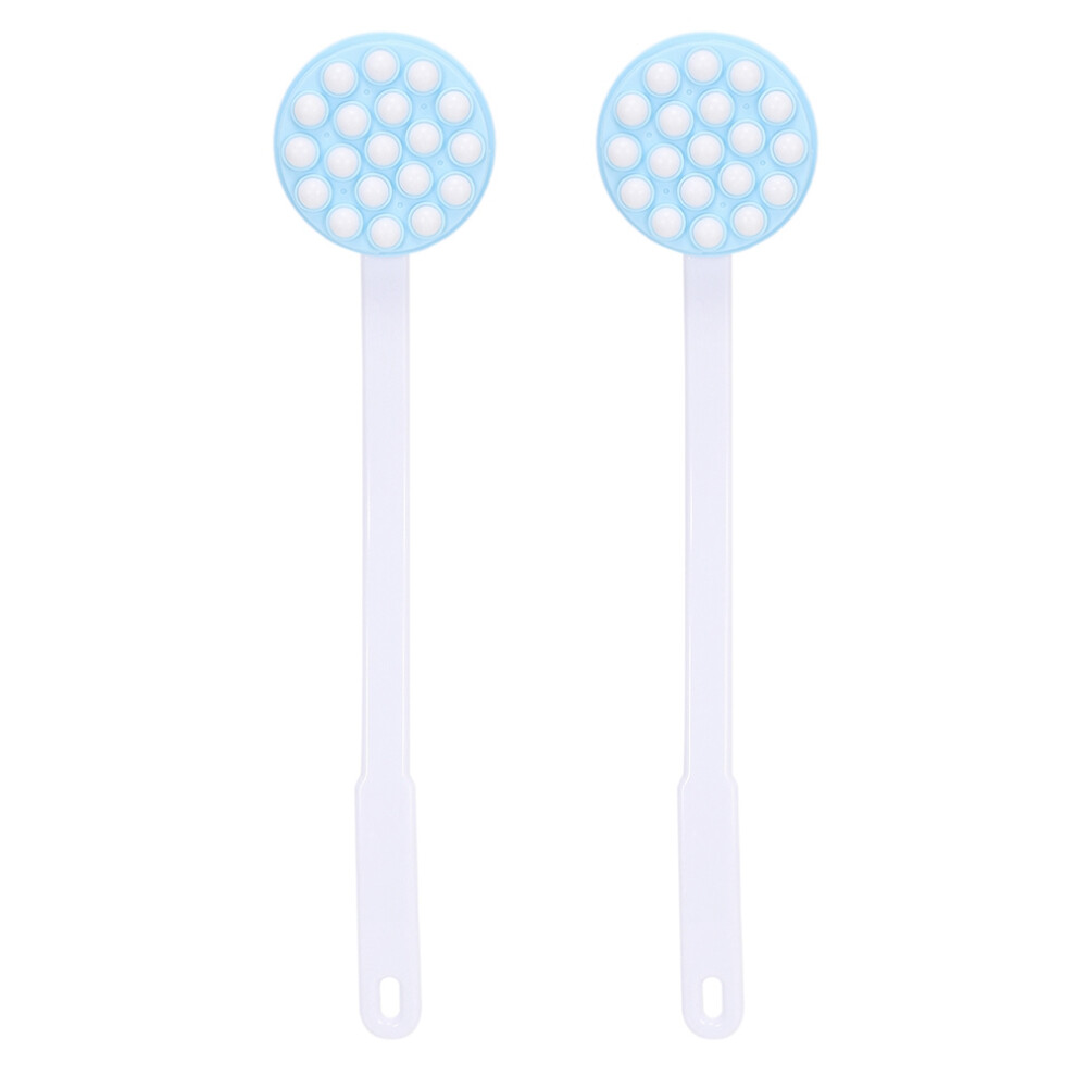 Semoic 2X Lotion Applicator Back Leg Bath Massage Tool With Long Handle