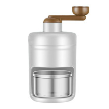 Hushålls Ice Cream Crusher Bärbar Ice Shaver Lämplig för Sommarisframställning Snowflake Machine Ice Cream Maker