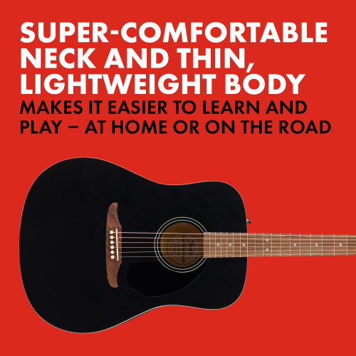 Fender Fender California Debut Redondo Dreadnought Acoustic, Perfect Beginner 1
