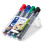 Staedtler Staedtler Lumocolor Permanent Marker Box 4 colours 352 WP4 3