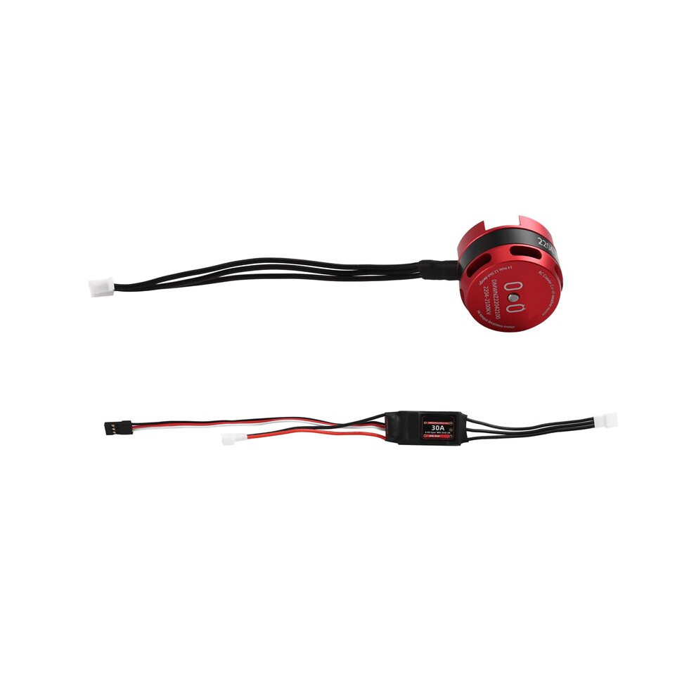 2204 2100Kv Ph3.0 Brushless Motor Brushless Outrunner Motor For Rc Axial Scx24 Trx4m 1/18 1/24 Crawler Car With 30A Esc 6032371683715