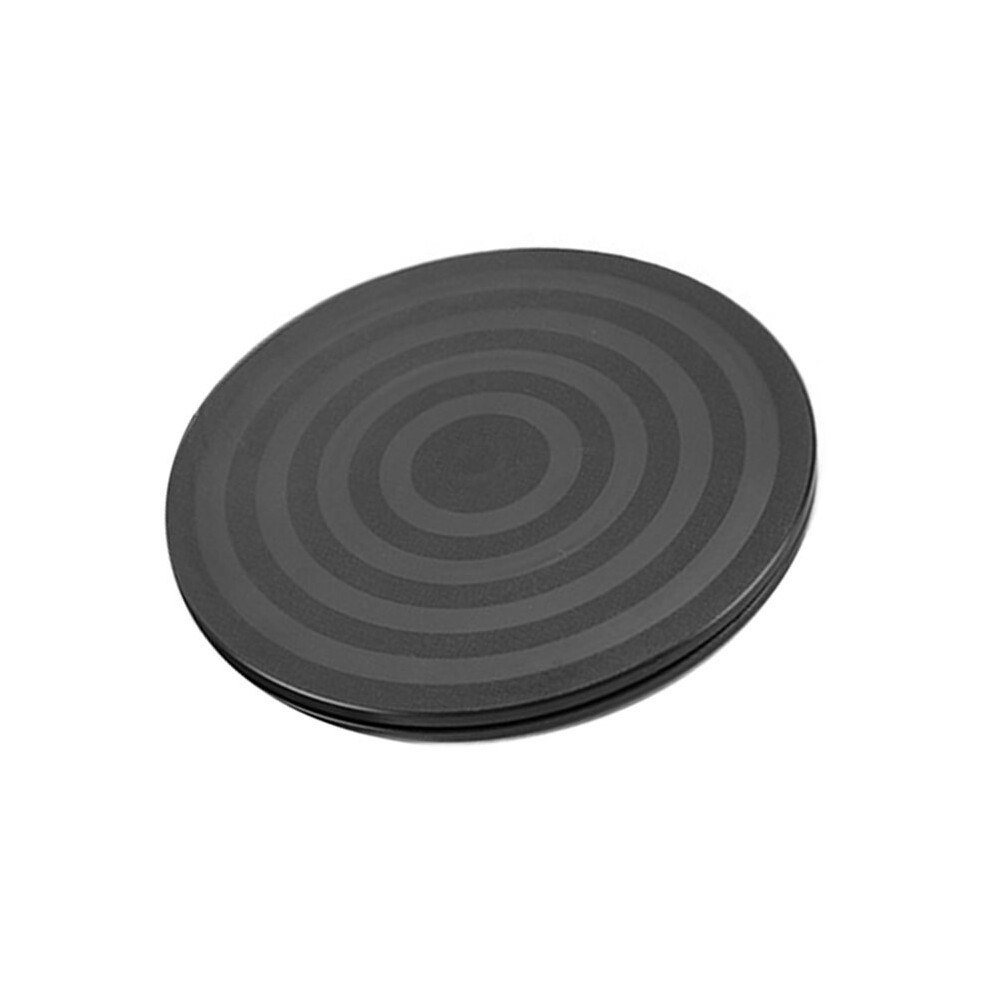 20Cm 360 Rotating Turntable Round Bonsai Display Stand For Monitor Tv Swivel Base Lazy Turntable Rotation Platform Black 4711639732410
