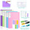 5 Pack A4 Display Folders with Plastic Sleeves A4 Display Book Document Certificate Folders 30 Clear Pockets Folder for Business Reports Presentation 3