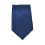 3X Polyester Narrow Neck Tie Skinny Solid Dark  Thin Necktie for Men (2 Inch Max Width) 2