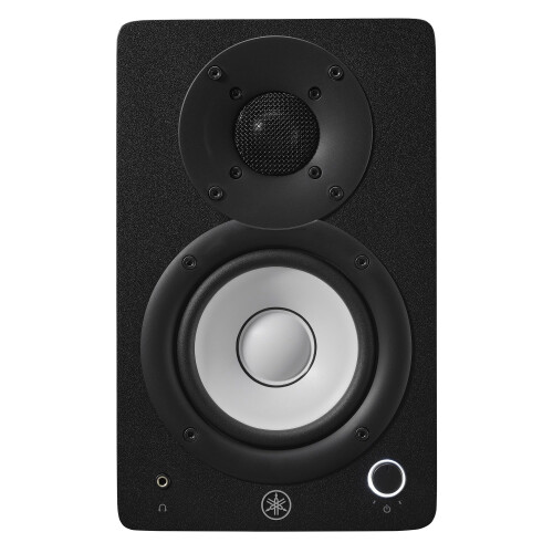 Yamaha Yamaha HS4 Studio Monitors (Black) – Compact 2-Way Powered Speakers with Advance 2