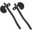 2 Pieces Bicycle Armrest Bar Bicycle Relaxation Split Type Front Armrest Handle for Bike 1