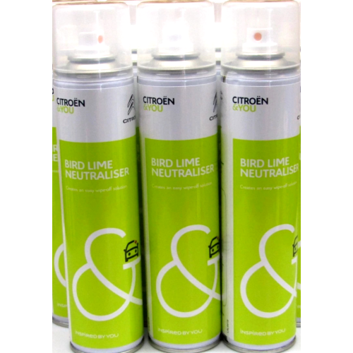 3 X CITROEN & YOU BIRD LIME NEUTRALISER EASY WIPE OFF SOLUTION 300ML EACH