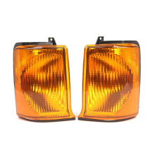 1Pair Front Indictor Lamp Corner Light for 2 1999-2002 XBD100880 XBD100870 Yellow
