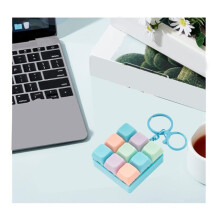 Clavier Anti-Stress Portable à 9 Touches pour la Décompression et le Soulagement de L'Anxiété