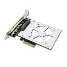 PH46 U.2 PCIe X4 NVMe SSD-Adapter: SFF-8639 GEN4.0 Naar PCI-E X4/X8/X16 Uitbreidingskaart voor Snelle Gegevensoverdracht
