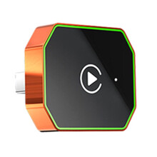 Clé CarPlay Sans Fil et Adaptateur pour Android Auto Sans Fil : Boîtier IA Intelligent pour Système Multimédia Intelligent Autoradio B
