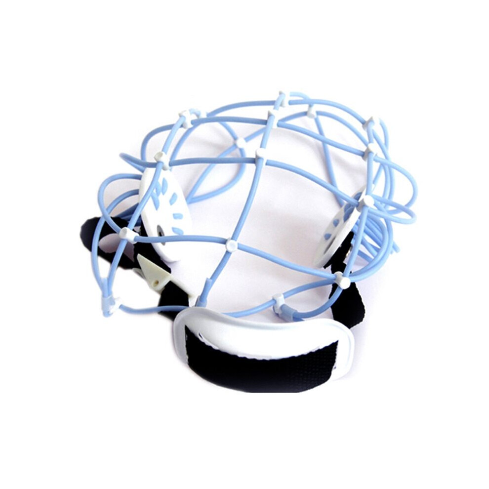 A Topographic Mapping Instrument Eeg Cap, Eeg Machine Electrode Cap Silicone Solid Adjustable Size 4711242166244