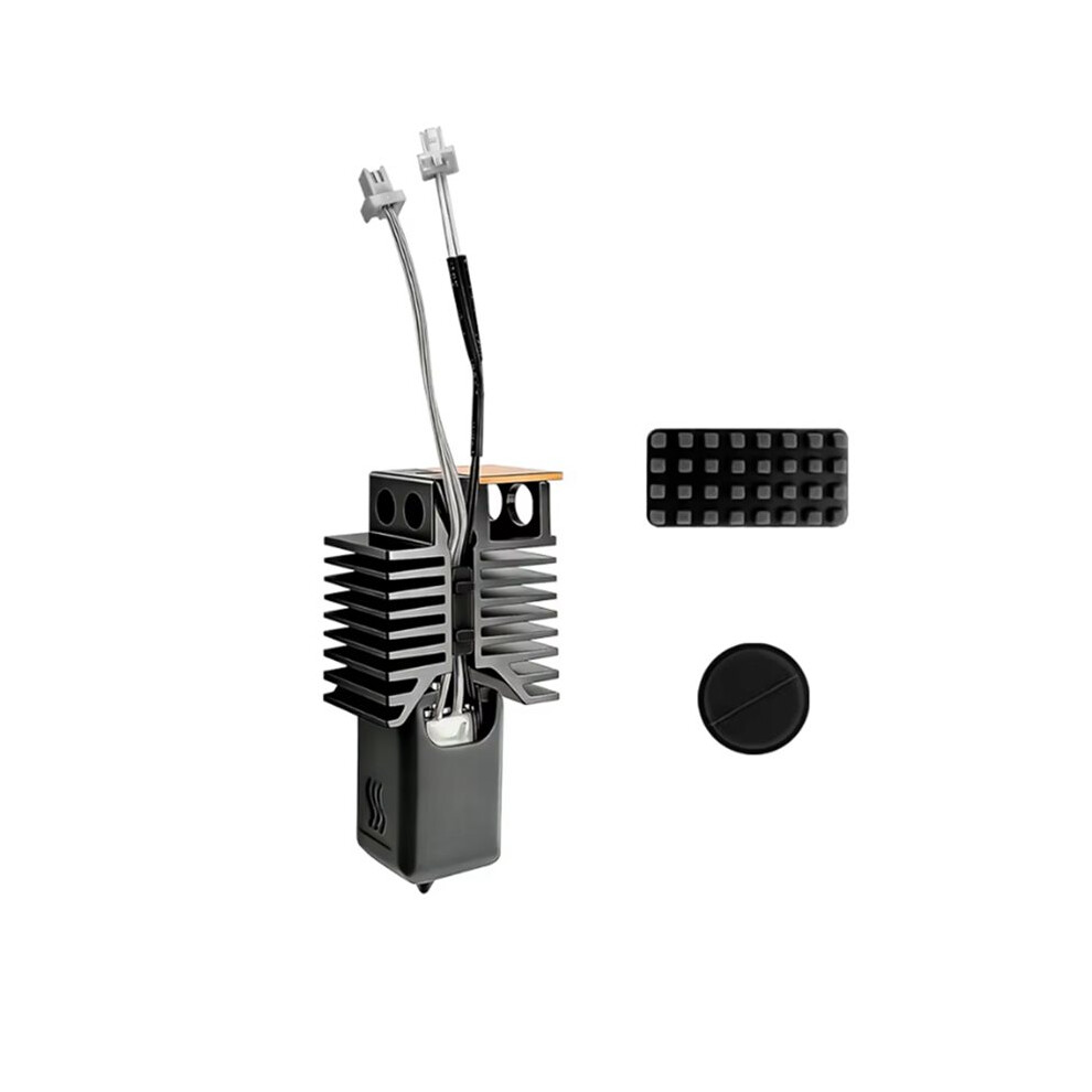 For Snapmaker U1 Hotend 0.4Mm Ceramic Block Kit Integrated Hardened Steel Nozzle For Snapmaker U1 3D Printer Accessories 4711551480482