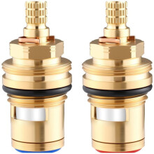013788-45 Cold & 013787-45 Hot Ceramic Cartridge Assembly, for T&S Brass Faucet, Ceramic Faucet Cartridge Parts