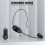 2.4G UHF Wireless Microphone Headset with Handheld Transmitter and Rechargeable Receiver for Teaching, Speech, Amplifier 3