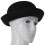 2Piece Melon Bowler Hat Hat Bowler Hat Bowler Hat  Hat Chaplin Hat Riding Hat (Black) 5