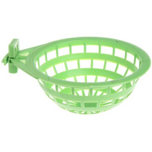 5X Vogelnest Plastic Holle Hangende Kooi Eieren Uitkomen Gereedschap Pan Vink Papegaai Kanarie