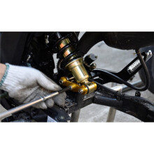 Voor  GROM MSX125 CNC Motorfiets Achtervorkverlenging/Verlengset Goud