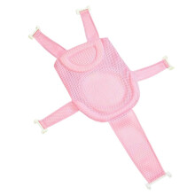 Baby Bath Cushion Pad Newborn Infant Bathtub Mat Net Nonslip Floating Bathing Five Point Adjustable Bath Mat