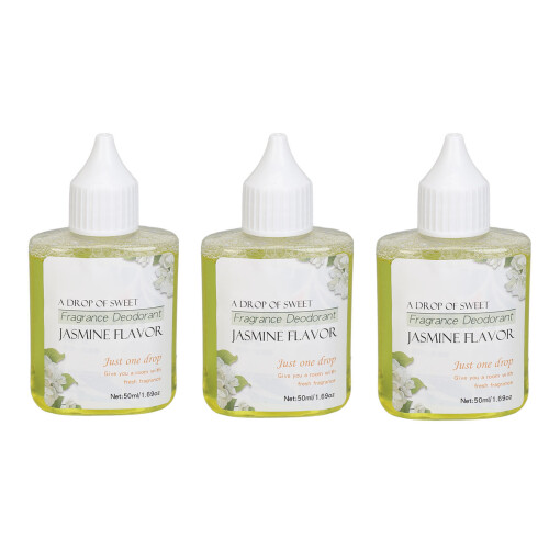 3er-Pack 50 ml Jasmin-Duft-Deodorant-Lufterfrischer