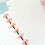 Notebook Letter Size Includes Discs Ruled Removable Pages Refillable Subject Journal for Workplace Vibrant Color 6
