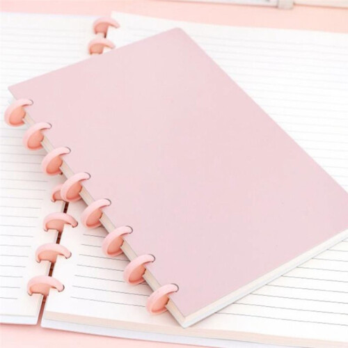 Notebook Letter Size Includes Discs Ruled Removable Pages Refillable Subject Journal for Workplace Vibrant Color 1