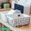 Wire Basket with Liner, 1 Pack Wire Baskets for Storage, Basket Organizer Storage Bin for Kitchen Cabinets A 6