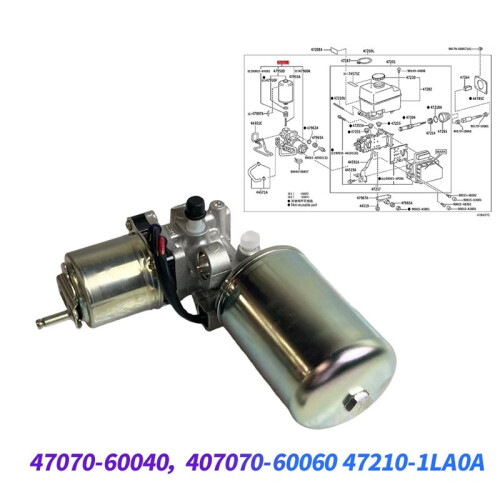 Ensemble Pompe et Accumulateur de Servofrein ABS pour  pour  07-21 1