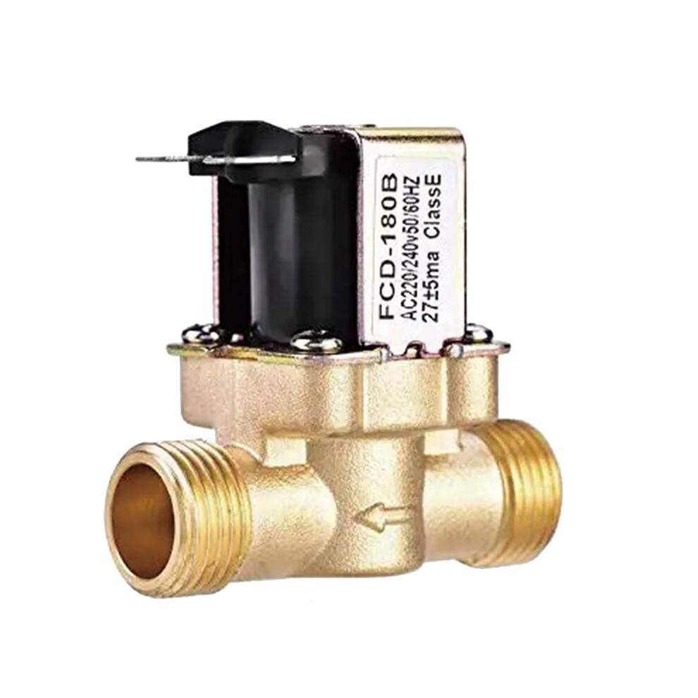 Brass Electric Solenoid Valve Dc12v Integration Faucet Solenoid For Valve Control Normally Closed G1/2'' 6031300617753