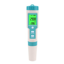Moniteur de Qualité de L'Eau Digital 7-en-1 Testeur PH Mètre TDS EC ORP Salinité Densité Thermomètre