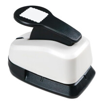 Square Hole Punch, Stamp Punch, Scalloped Square Paper Punches, 1 Inch Squares Punches for Paper Crafts