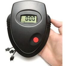 Heimtrainer-Zähler mit LCD-Monitor, Geschwindigkeitsmesser, Herzfrequenzmesser, Stationärem Fahrraddisplay und Kilometerzähler