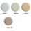 Basic Glazed Ceramic Dinner Set, Nordic Style, Microwave and Dishwasher Safe, 10-Inch 4-Piece Set. 5