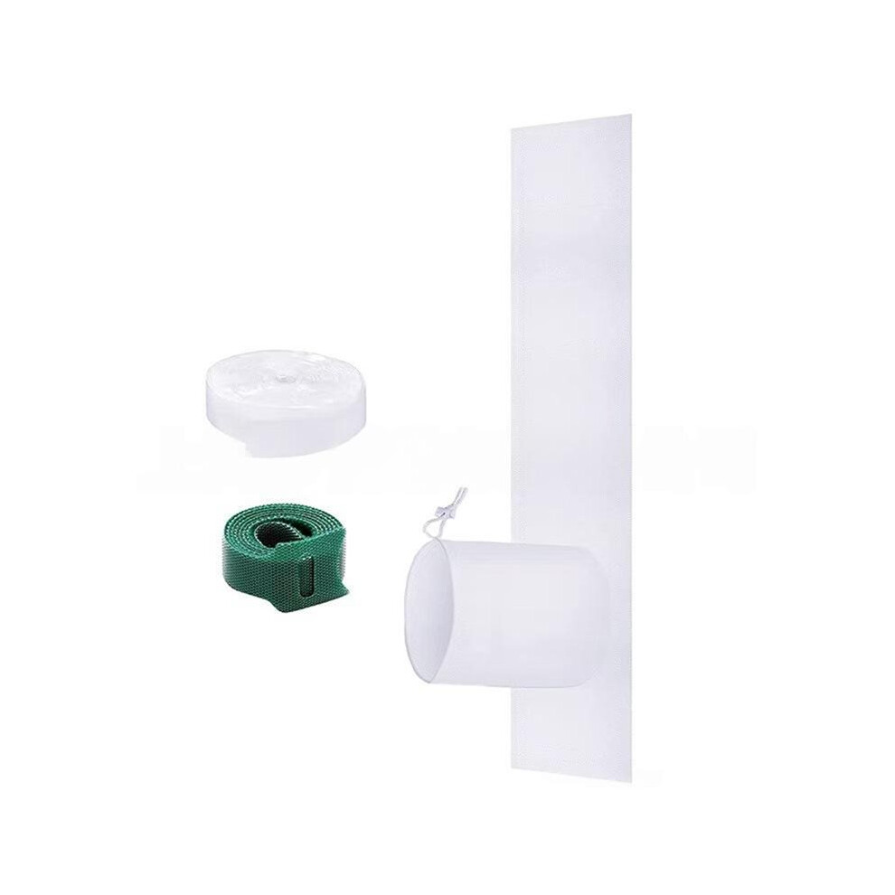 Portable Air Conditioner Window Vent Kit, Window Seal Kit For Mobile Air Conditioning & Dryer, 160X25cm 4711174956050