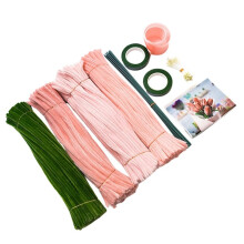 Tulip Pipe Cleaners DIY Kit för Känsliga DIY Tulpanbuketter, Idealisk för Hantverkare, Heminredning och Handgjorda Gåvor