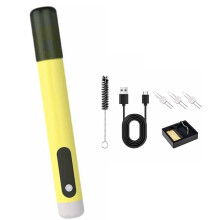 Draagbare Soldeerboutpen met USB-Voeding, Snelle Opwarming, Digitaal, Lichtgewicht, voor Het Smelten van Was, Het Maken van Sieraden en Houtstempelen