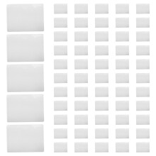60-Pack 3,5 X 4,7 Tum SjäLvhäFtande EtiketthåLlare Kortfickor EtiketthåLlare Genomskinlig PlastbibliotekskorthåLlare
