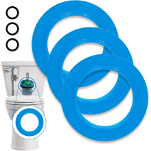 3er-Pack Spülventildichtung für American Standard & Eljer Toiletten, Verbesserte Silikonausführung 7301111-0070A Toilettenteile