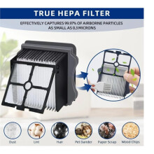 Accessories for Floor One S5 / S5 Pro, 2 Brush Rolls, 4 Filters, Wet/Dry All-in-One Vacuum Cleaner Spare Parts
