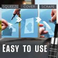 (5pcs) Car Glass Repair Window Cracks Gone Kit Remove Scratch Automobile Truck Motorcycles Broken Repair Windscreen Crack Recovery Set