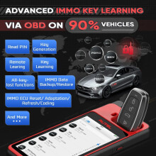(key tool, france) Autel MaxiIM KM100 Key Fob Programming Immobilizer Tool 2PCS Autel IKEY 60s Key Generation IMMO Key Learning on 99% Car KM100X